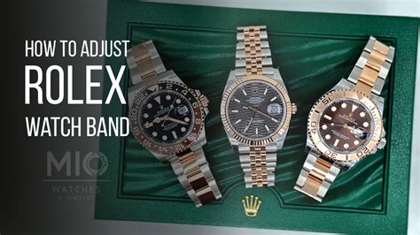 adjust watch band rolex